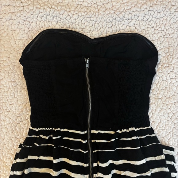 Xhilaration Black and White Strapless Dress - Picture 3 of 10